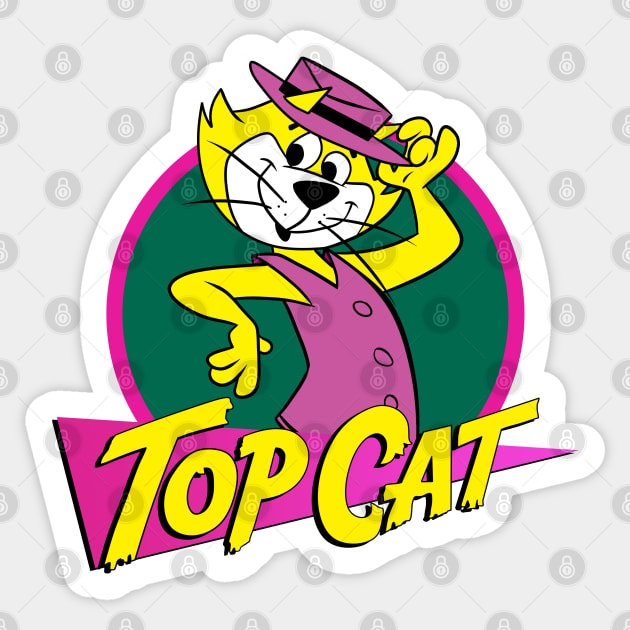 Top cat the cartoon top